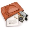 15 inch Brown Leather Tote 15 inch Brown Leather Tote